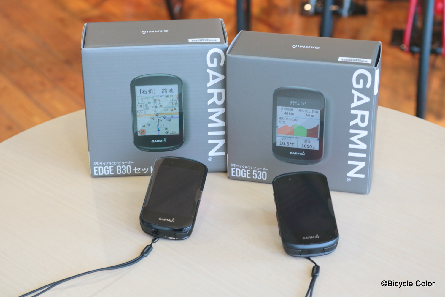 GARMIN(ガーミン)のGPS搭載高機能サイクルコンピュータ、EDGE830 